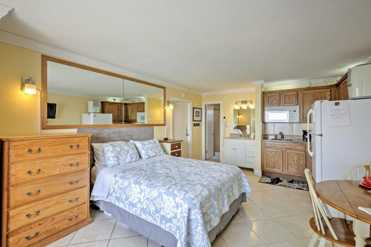 Daytona Beach Studio With Oceanfront Balcony And Pool! Екстер'єр фото