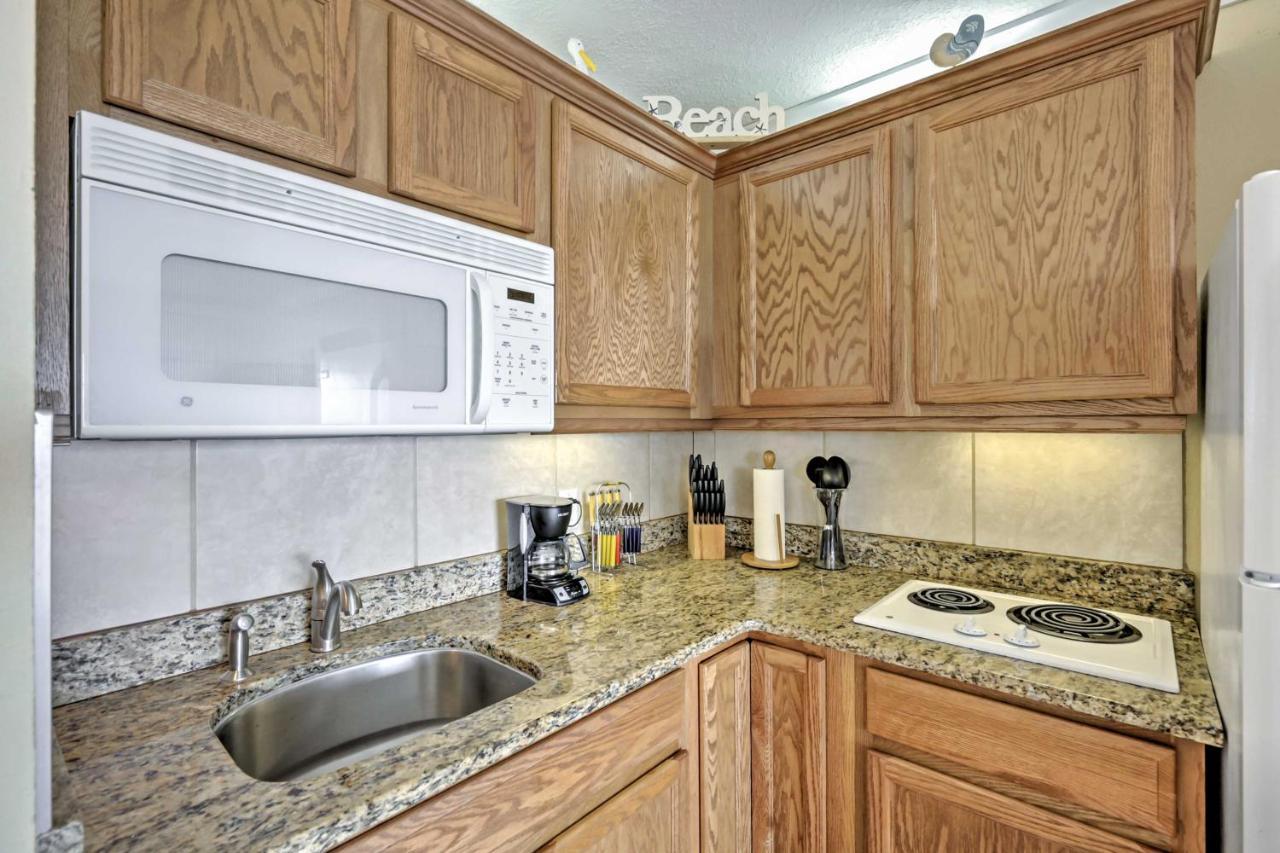 Daytona Beach Studio With Oceanfront Balcony And Pool! Екстер'єр фото