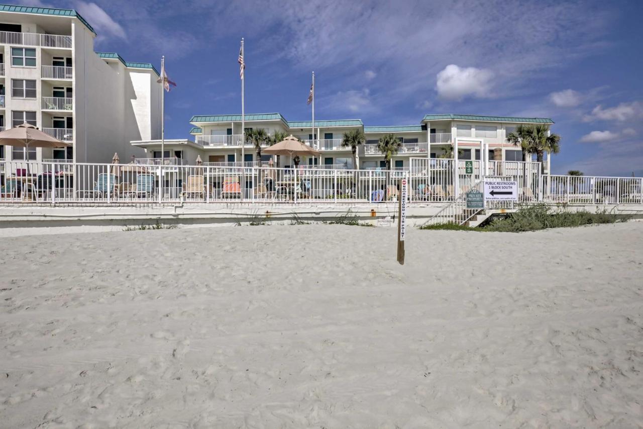 Daytona Beach Studio With Oceanfront Balcony And Pool! Екстер'єр фото